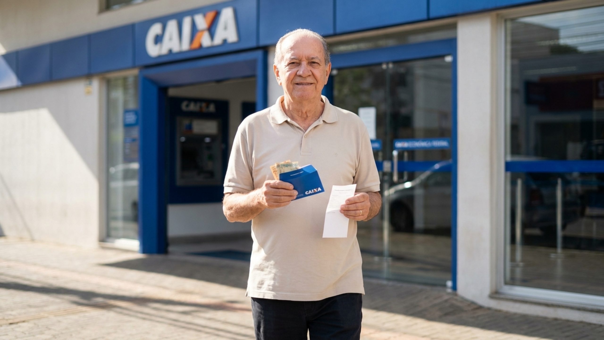 Aposentados de 60, 70, 80 anos ou mais que não forem reconhecidos pelo sistema automático começam a receber um aviso pelo celular