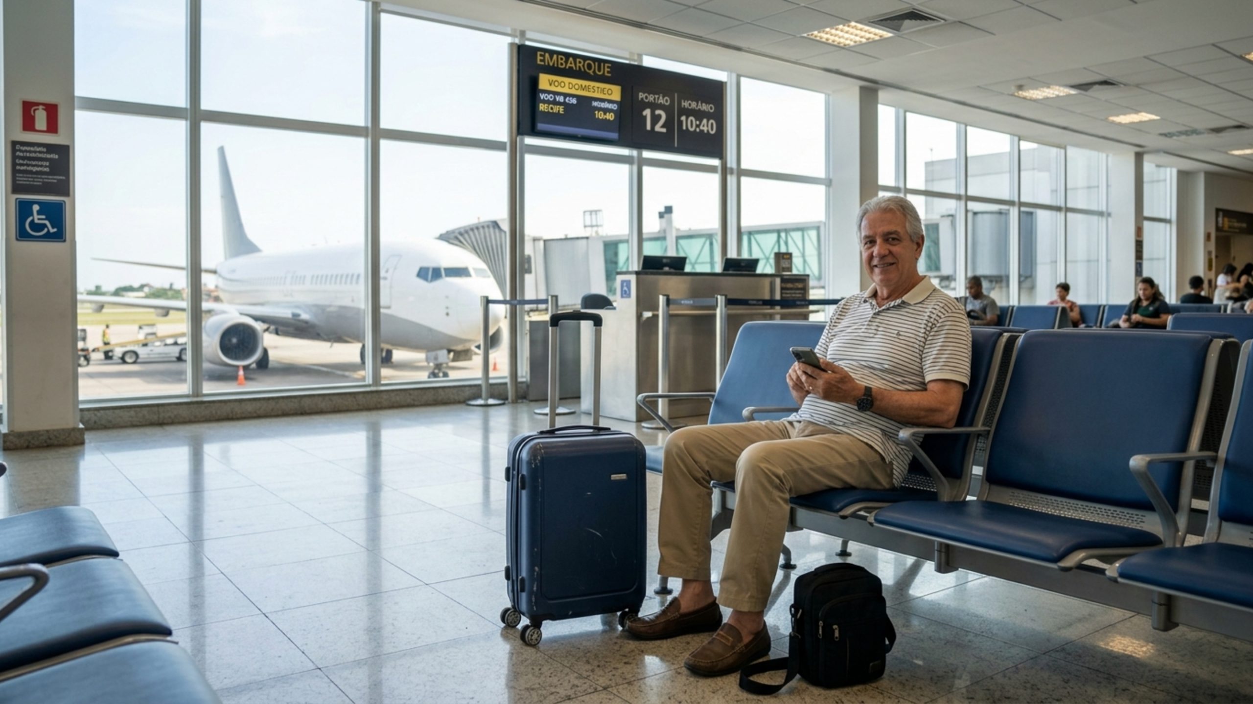 Aposentados do INSS podem comprar passagens aéreas por até R$ 200 para viajar pelo Brasil