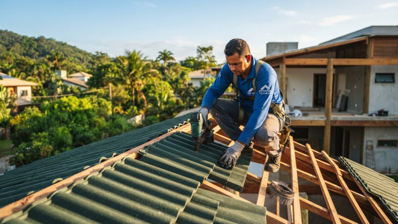 a opção ecológica que deixa a casa mais fresca e não quebra com granizo