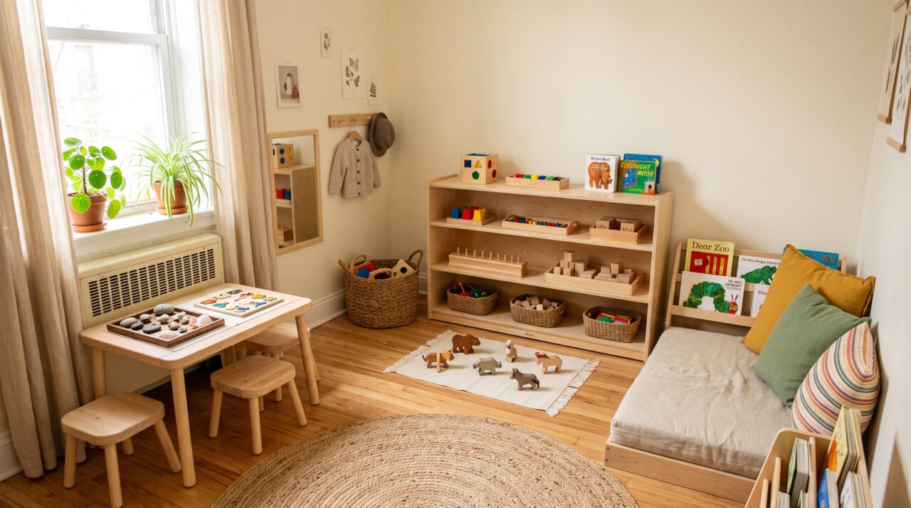 Quanto custa transformar um quarto de 9 m² em uma brinquedoteca montessoriana em 2026?