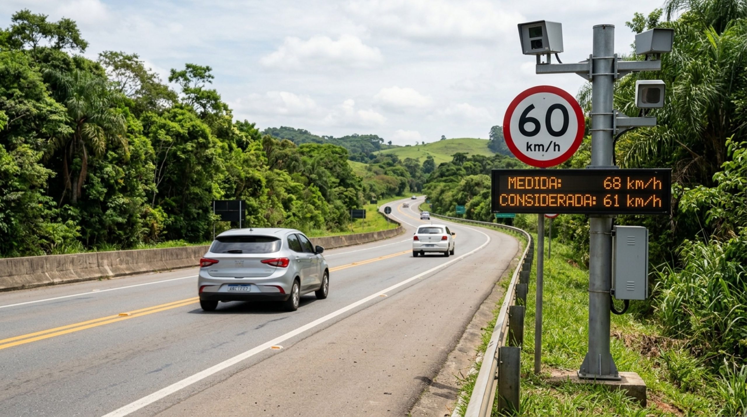 Tolerância no radar de velocidade muda e não será mais a partir de 7 km/h