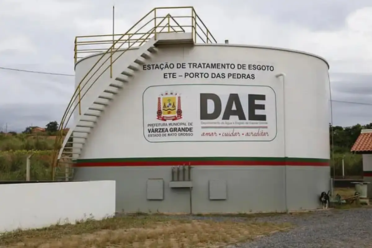 TCE reforça pedido de intervenção no DAE por falta de água e crise financeira. - Foto: Prefeitura de Várzea Grande-MT/Assessoria