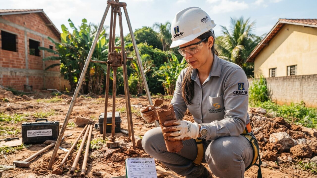 Quanto um geólogo cobra para analisar um terreno antes da construção de uma casa em julho de 2026?
