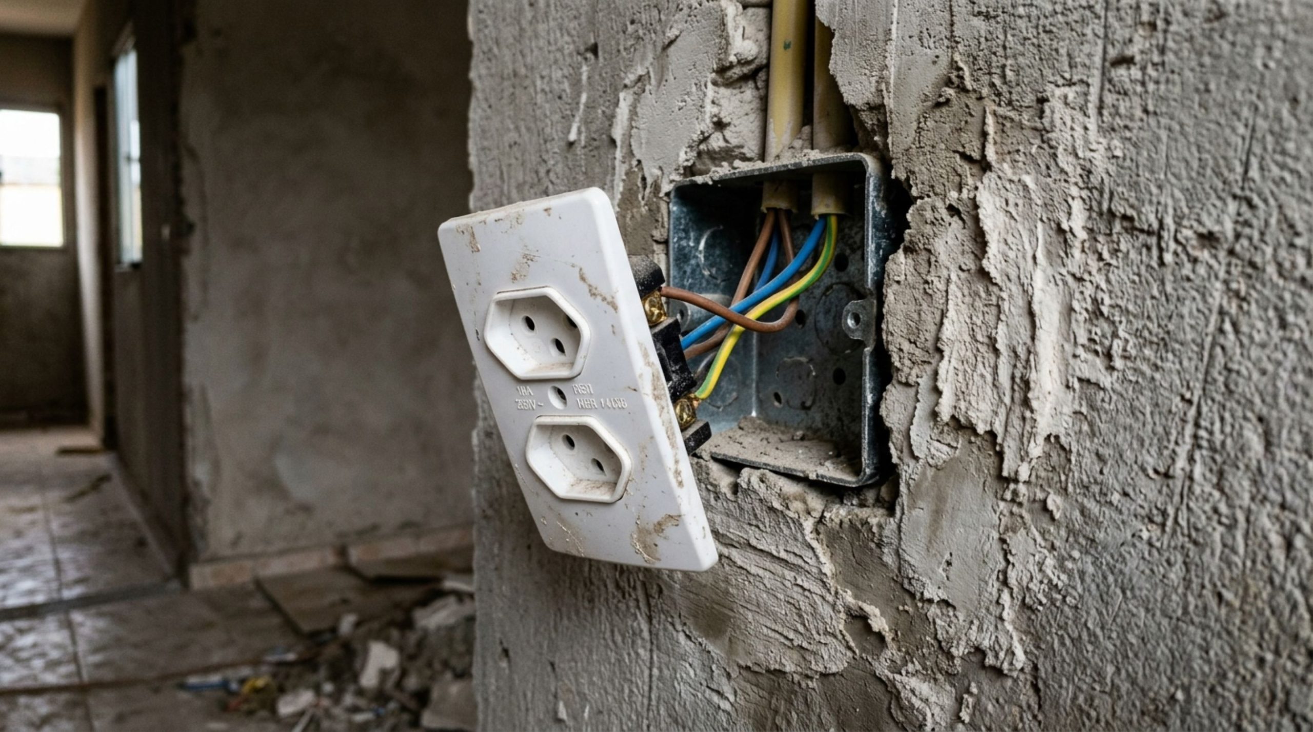 Como consertar firmemente uma tomada solta em uma parede de concreto em 10 minutos: instruções para iniciantes
