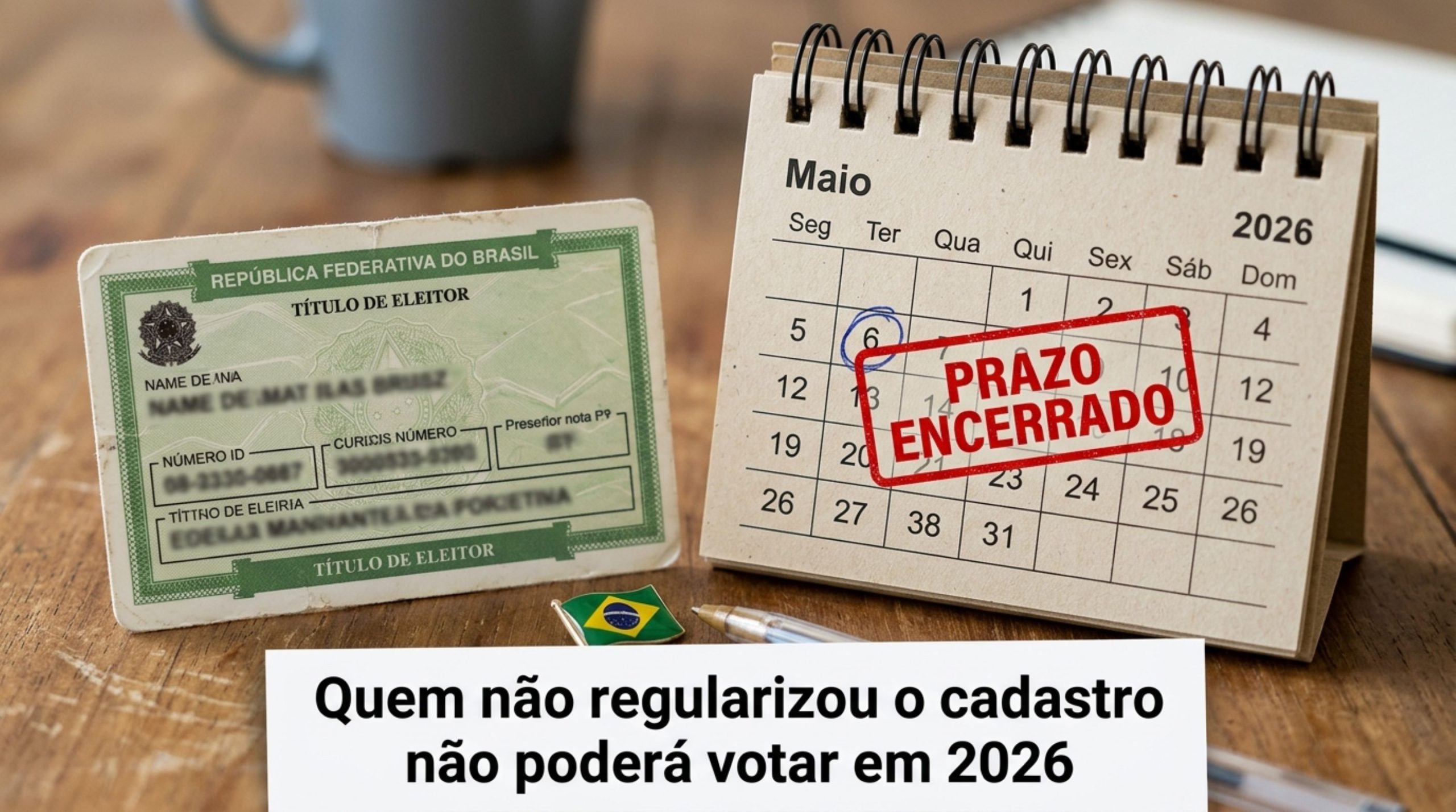 Perdeu o prazo do título eleitoral? Veja quem ficará sem votar nas eleições de 2026