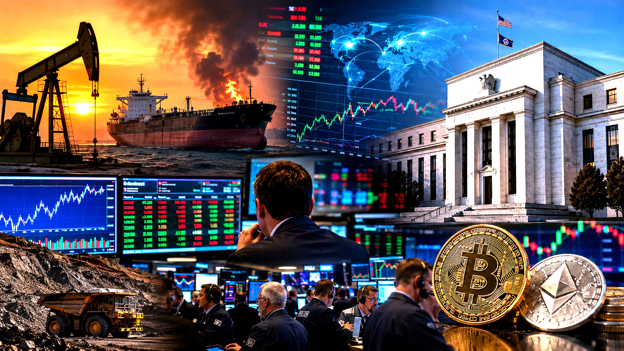 Quarta com petróleo em alta e mercado à espera do Fed