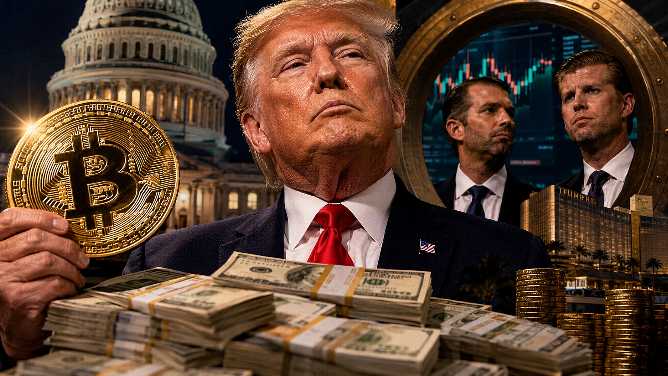Crusoé: Como Trump transformou a presidência em negócio bilionário para sua família