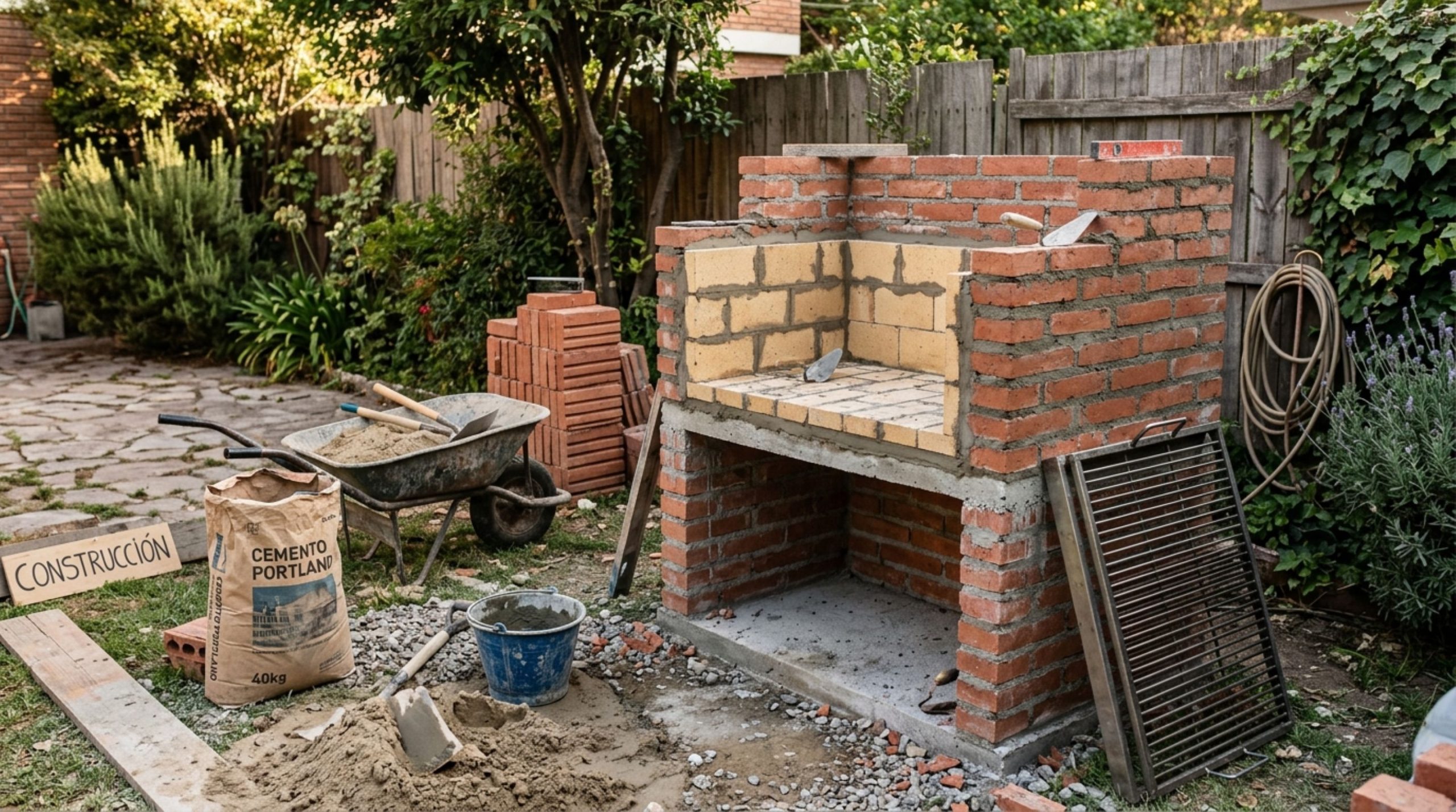 Quanto custa construir uma churrasqueira de alvenaria no quintal para reunir a família aos domingos em 2026?