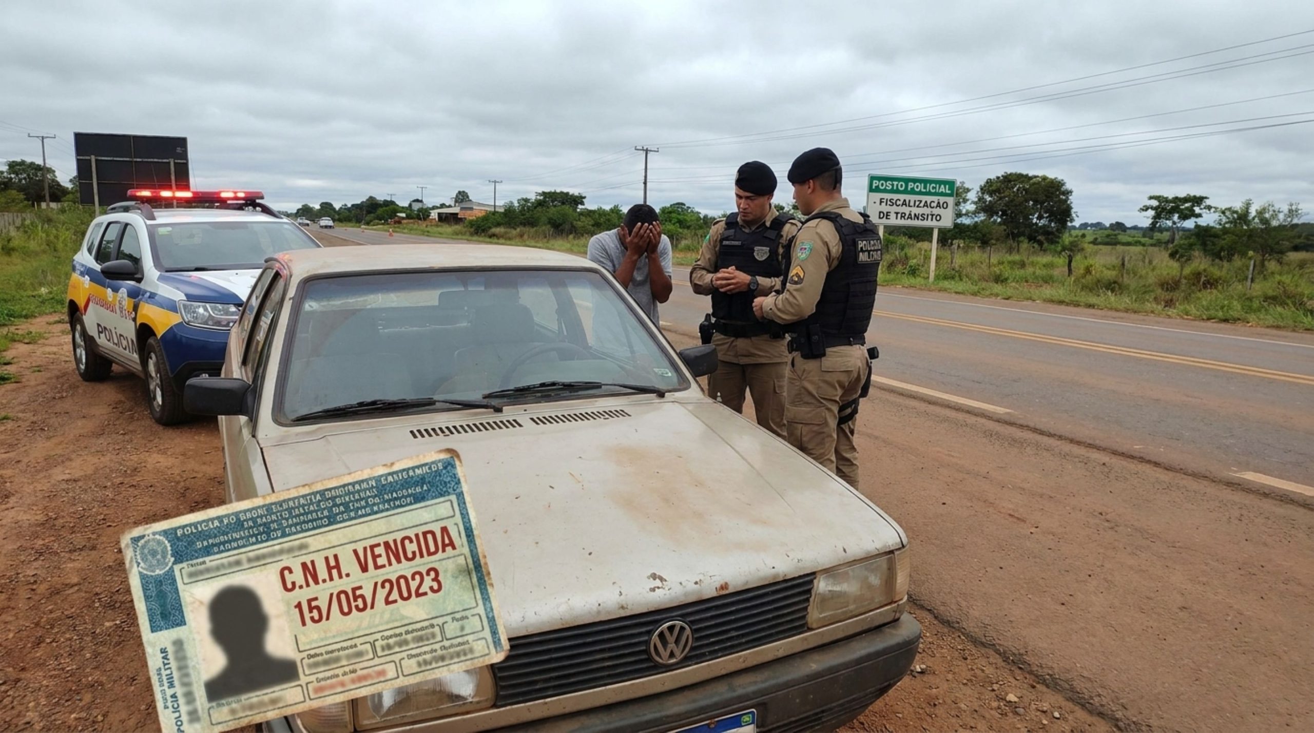 Motorista é multado por continuar dirigindo com a CNH vencida e descobre que o CTB estabelece um limite de 30 dias