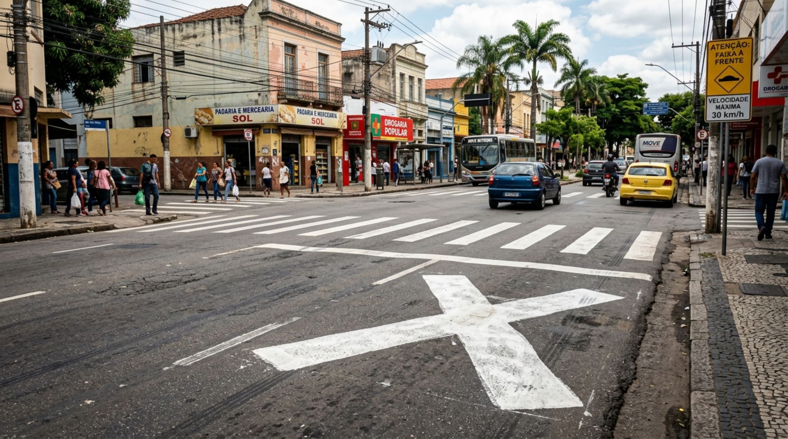 o que significa ver uma cruz branca pintada em um cruzamento?