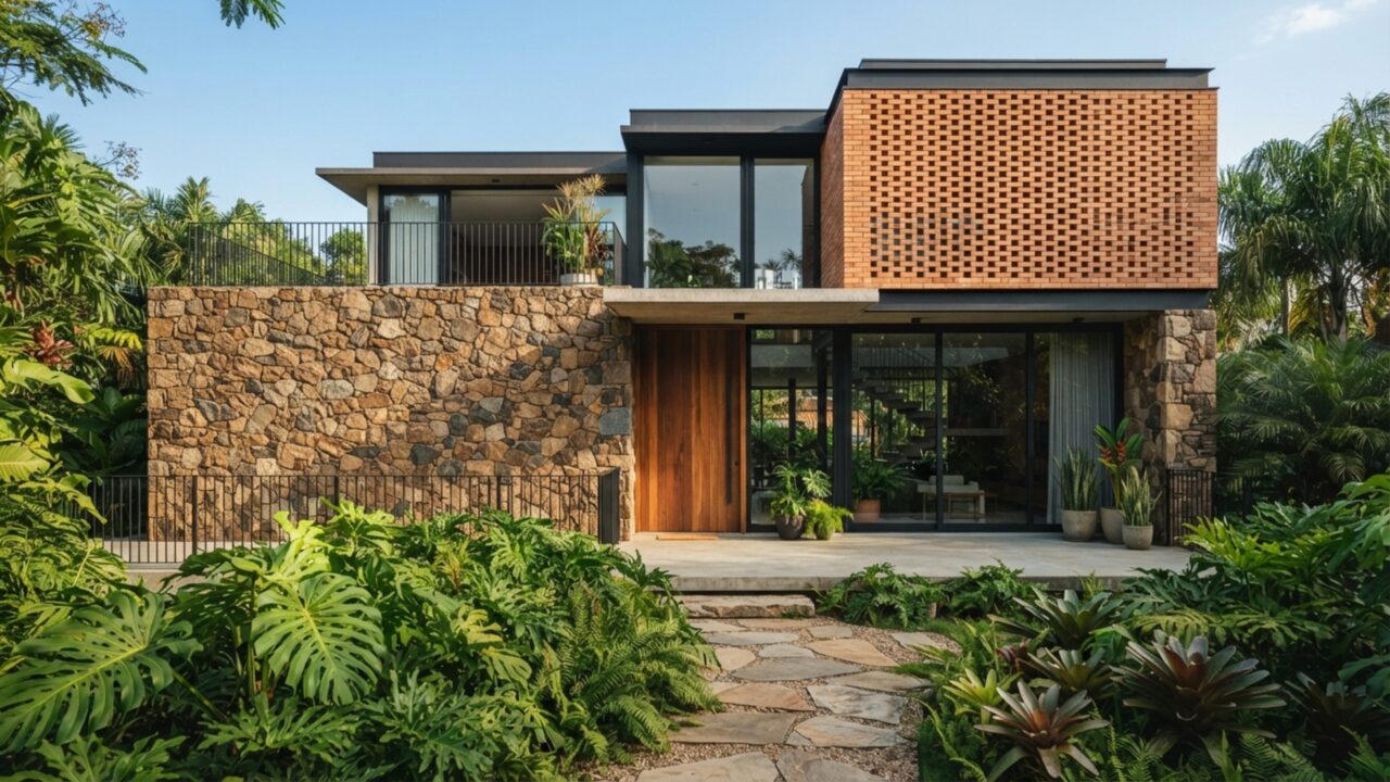 o revestimento rústico que resiste às intempéries, não desbota e é a grande aposta dos arquitetos em 2026