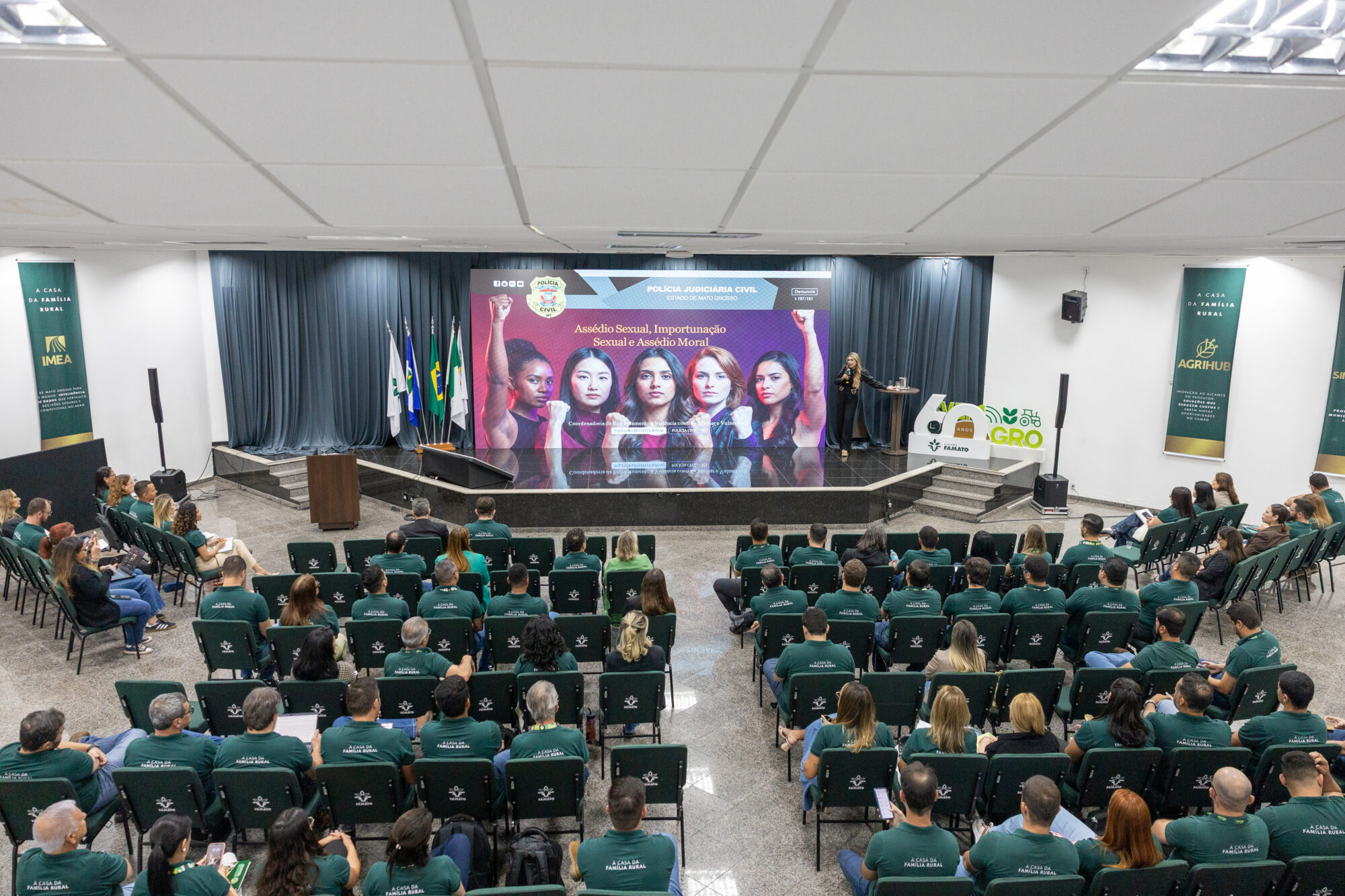 Sistema Famato | Sistema Famato promove ciclo de palestras sobre prevenção e enfrentamento ao assédio