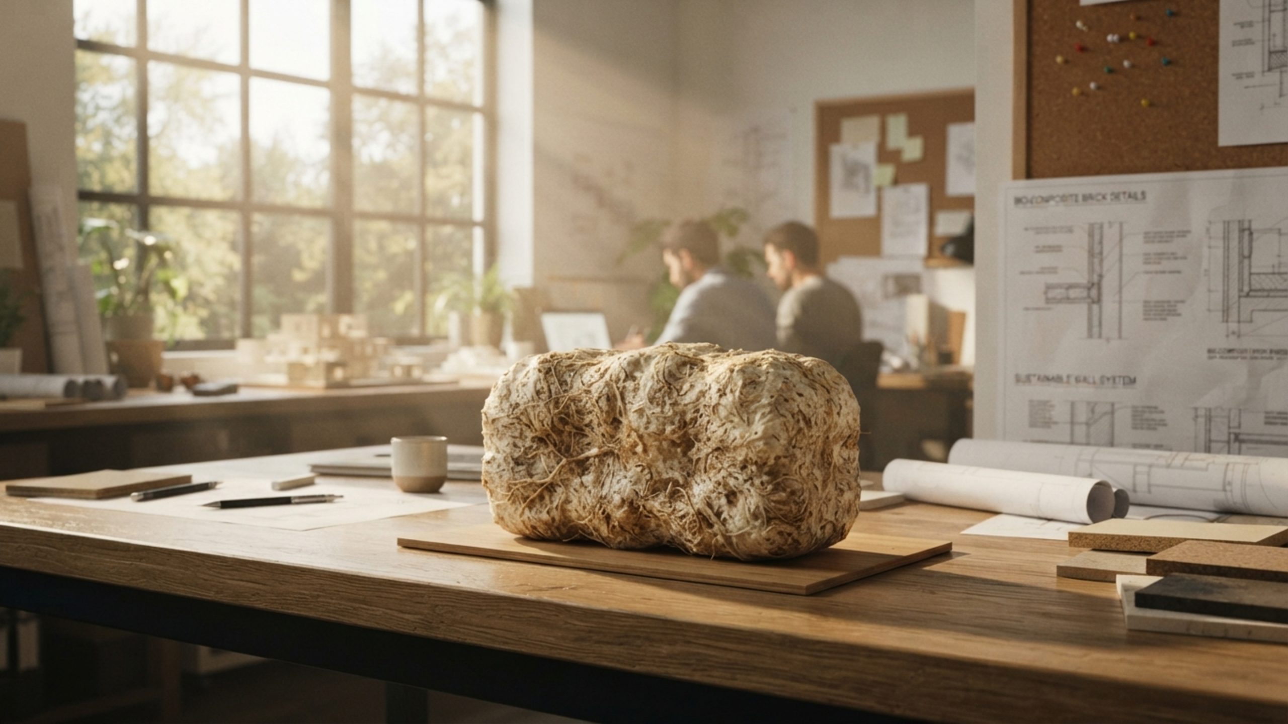 A startup que está “cultivando” blocos de construção a partir de raízes de fungos que são mais fortes que o concreto e removem carbono da atmosfera