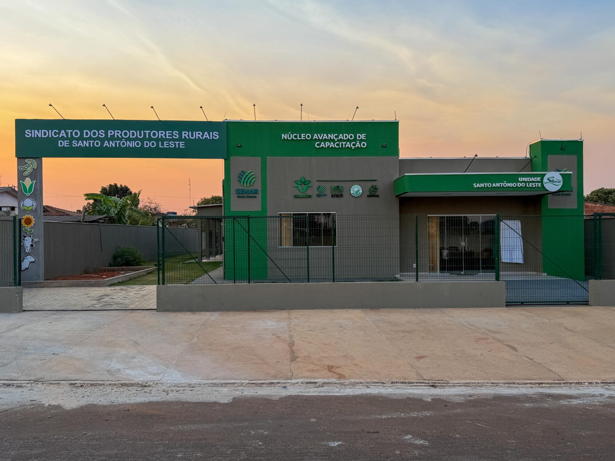 Sistema Famato | Sistema Famato/Senar MT inaugura núcleo de capacitação em Santo Antônio do Leste