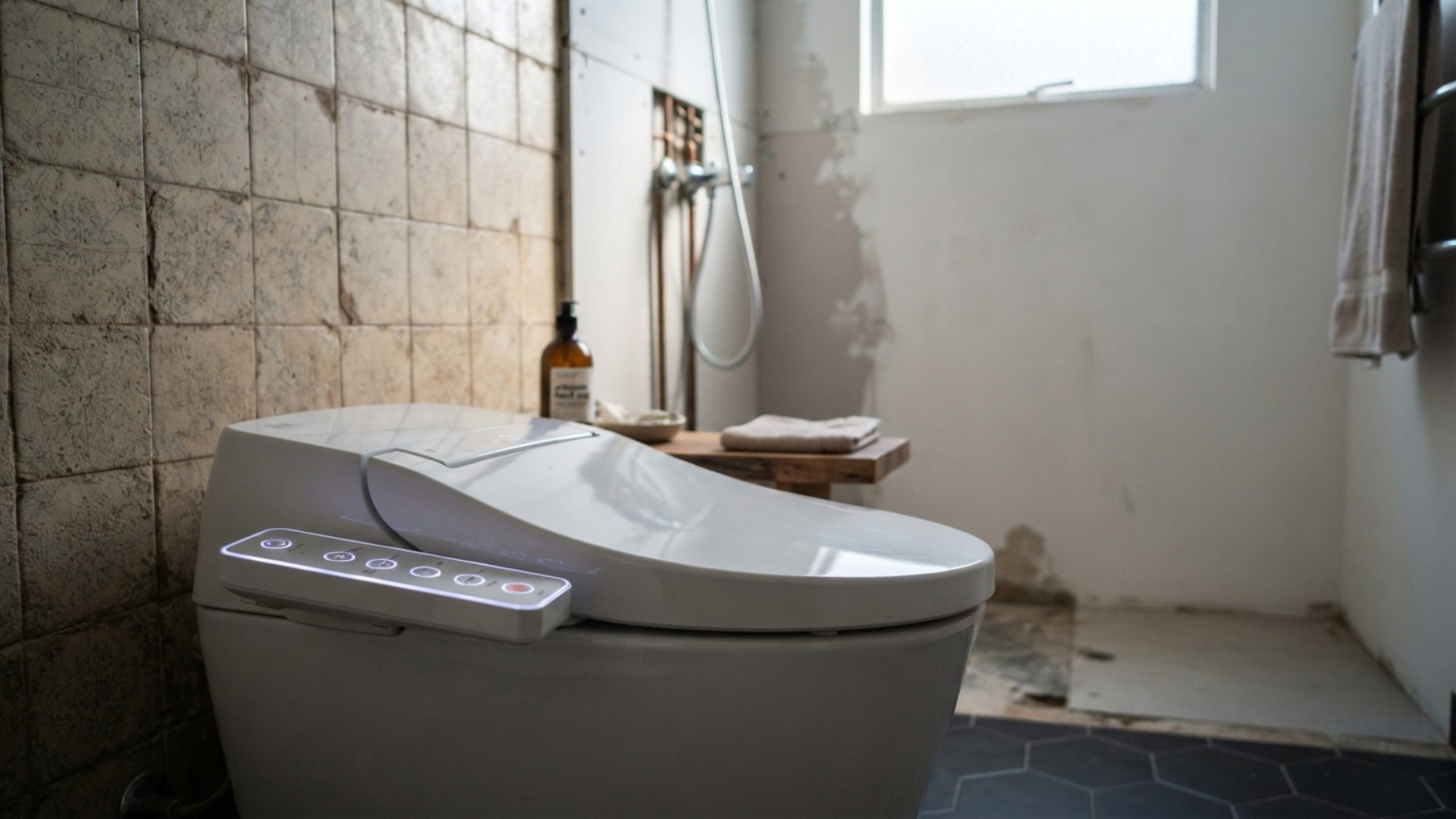 Casal compra vaso sanitário japonês de R$ 12 mil com aquecimento e lavagem, mas descobre que precisa quebrar o banheiro inteiro porque o prédio antigo não tem fiação aterrada
