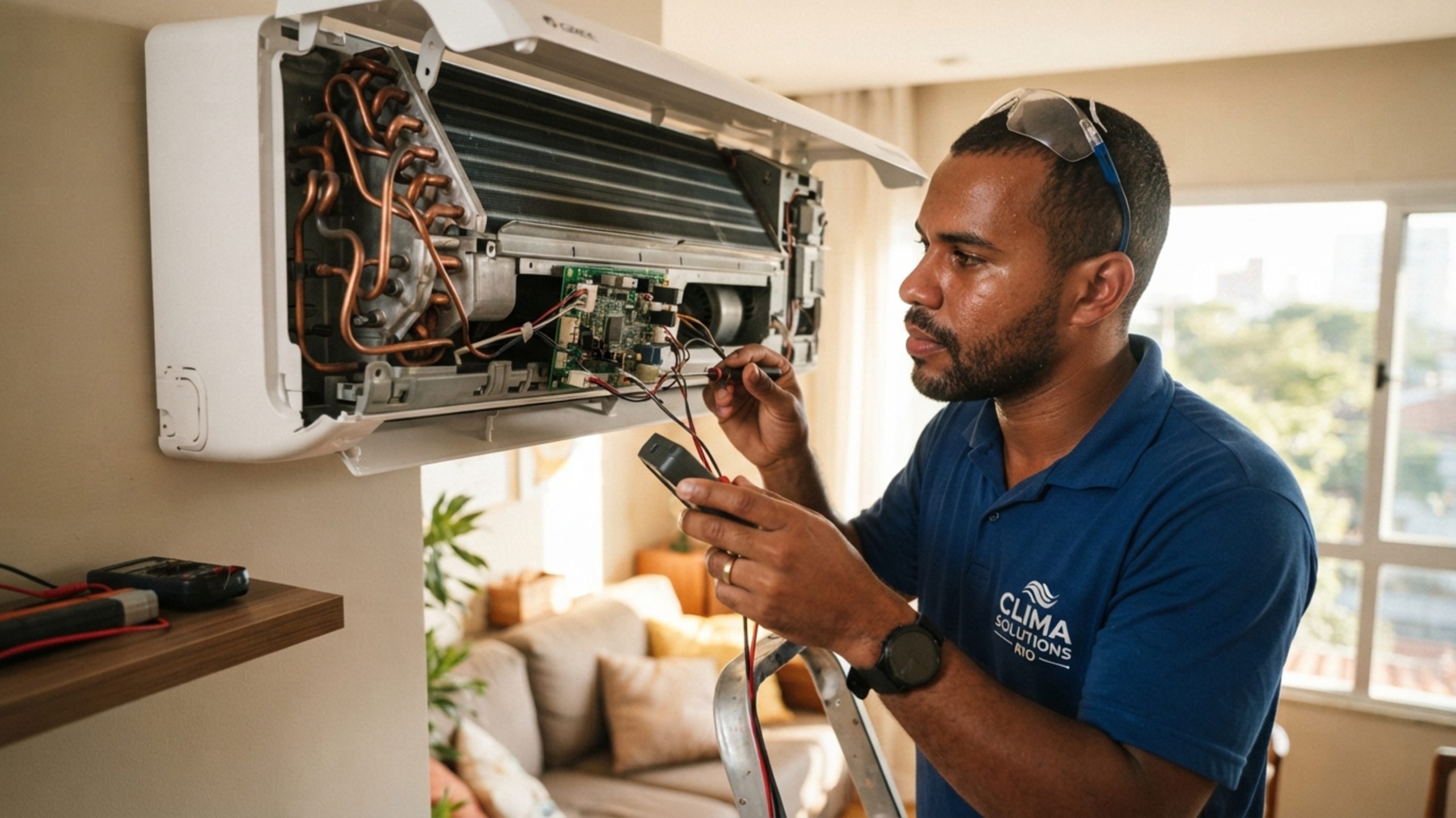 Ar condicionado inverter promete economia mas dobra a conta de luz, loja diz ser erro de uso e laudo técnico mostra que sensor térmico veio isolado de fabrica