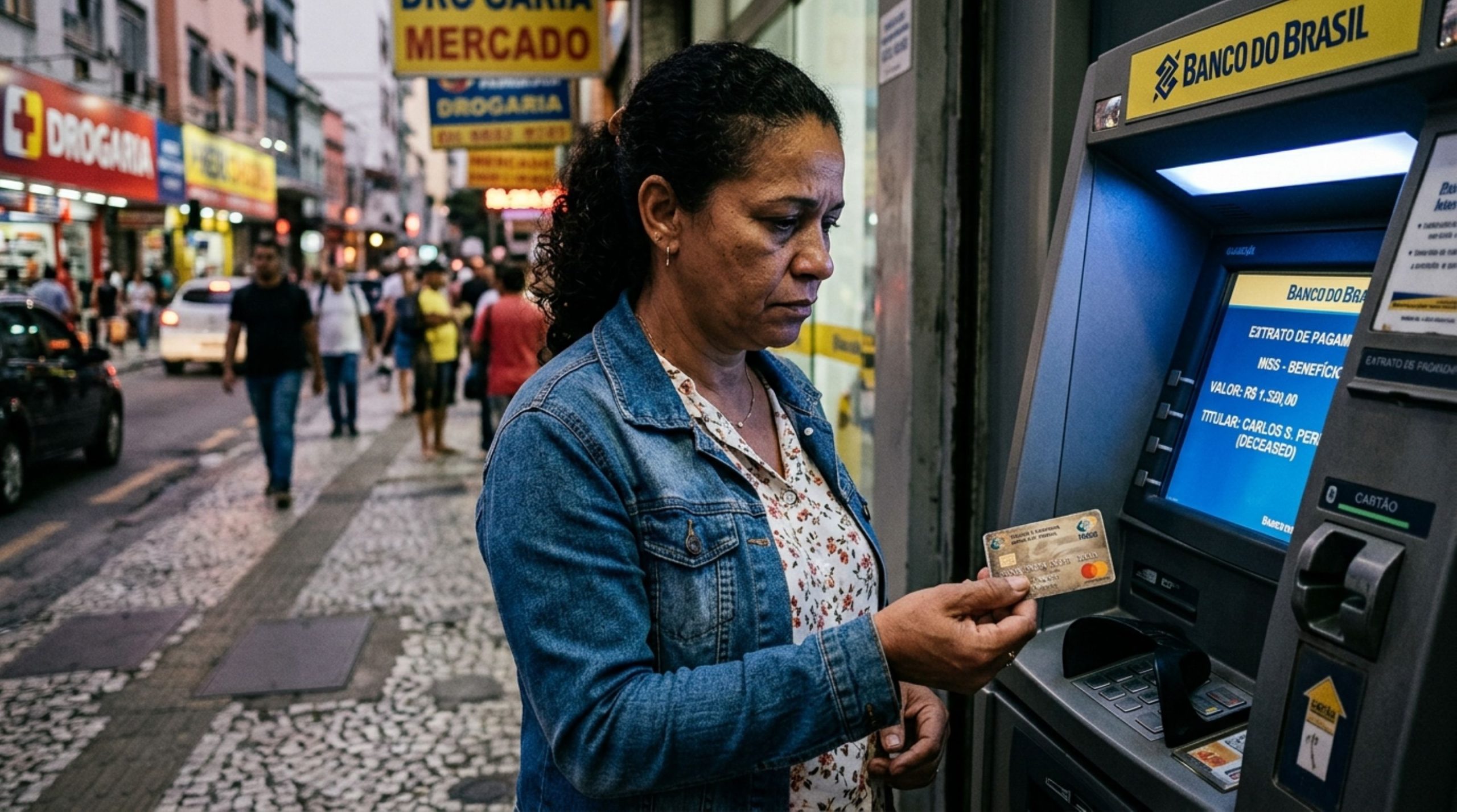 família de segurado falecido não deve sacar benefício depositado