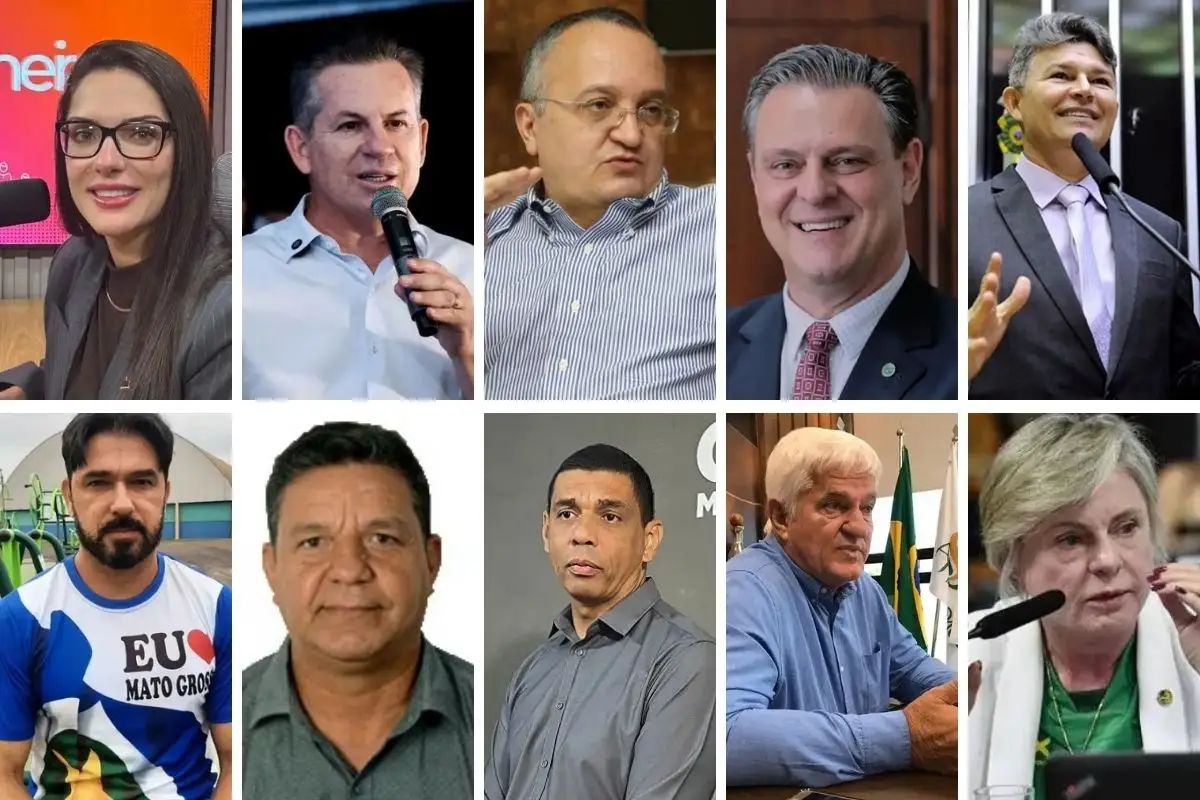 Quem são os 10 candidatos ao Senado em Mato Grosso? Veja lista completa