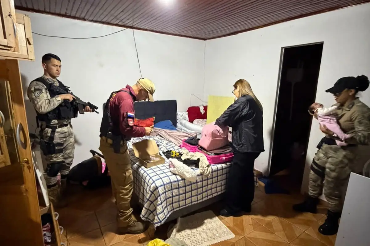 Vídeo mostra bebê Ayla após ser resgatada de sequestro no Paraguai