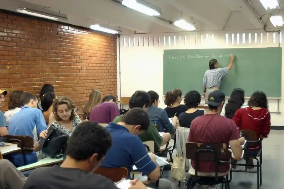 Alunos durante sala de aula. (Foto: Arquivo/Agência Brasil)