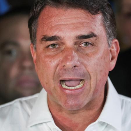 Senador Flávio Bolsonaro em Brasília