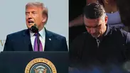 ‘Não vou me envolver’, diz Trump ao responder se concordava sobre Flávio ser ‘legítimo presidente’ do Brasil