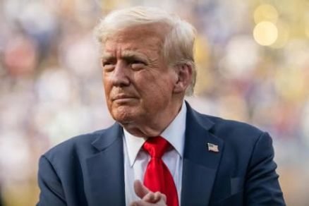 O presidente dos EUA, Donald Trump, durante evento 