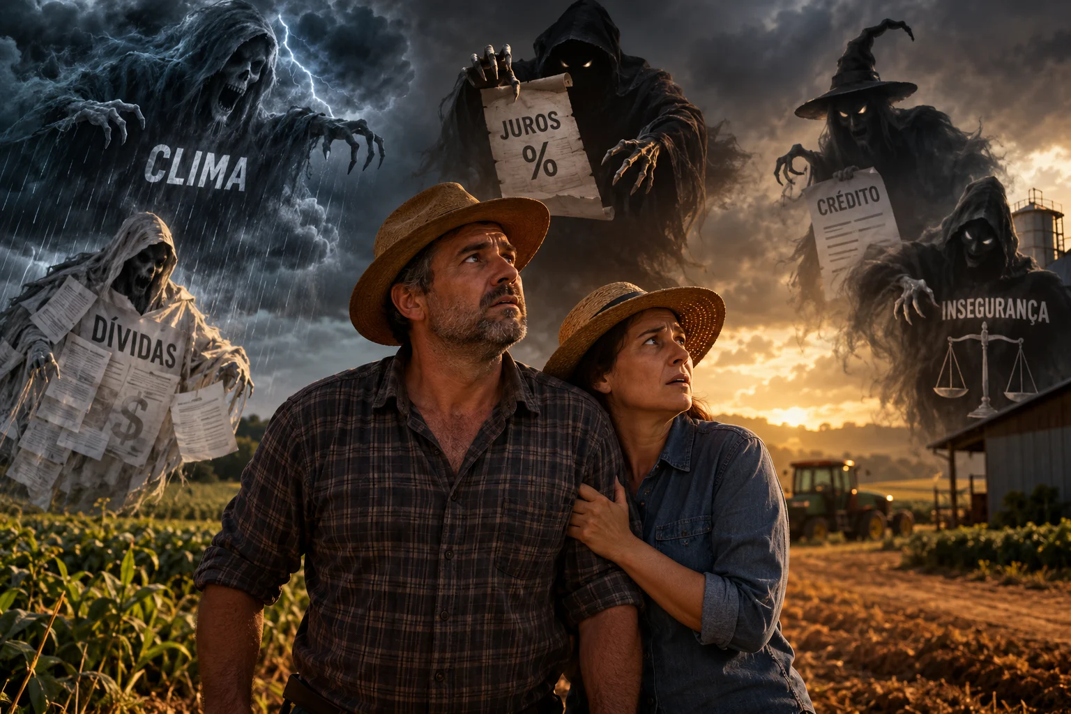 No agro, o Dia das Bruxas dura o ano inteiro