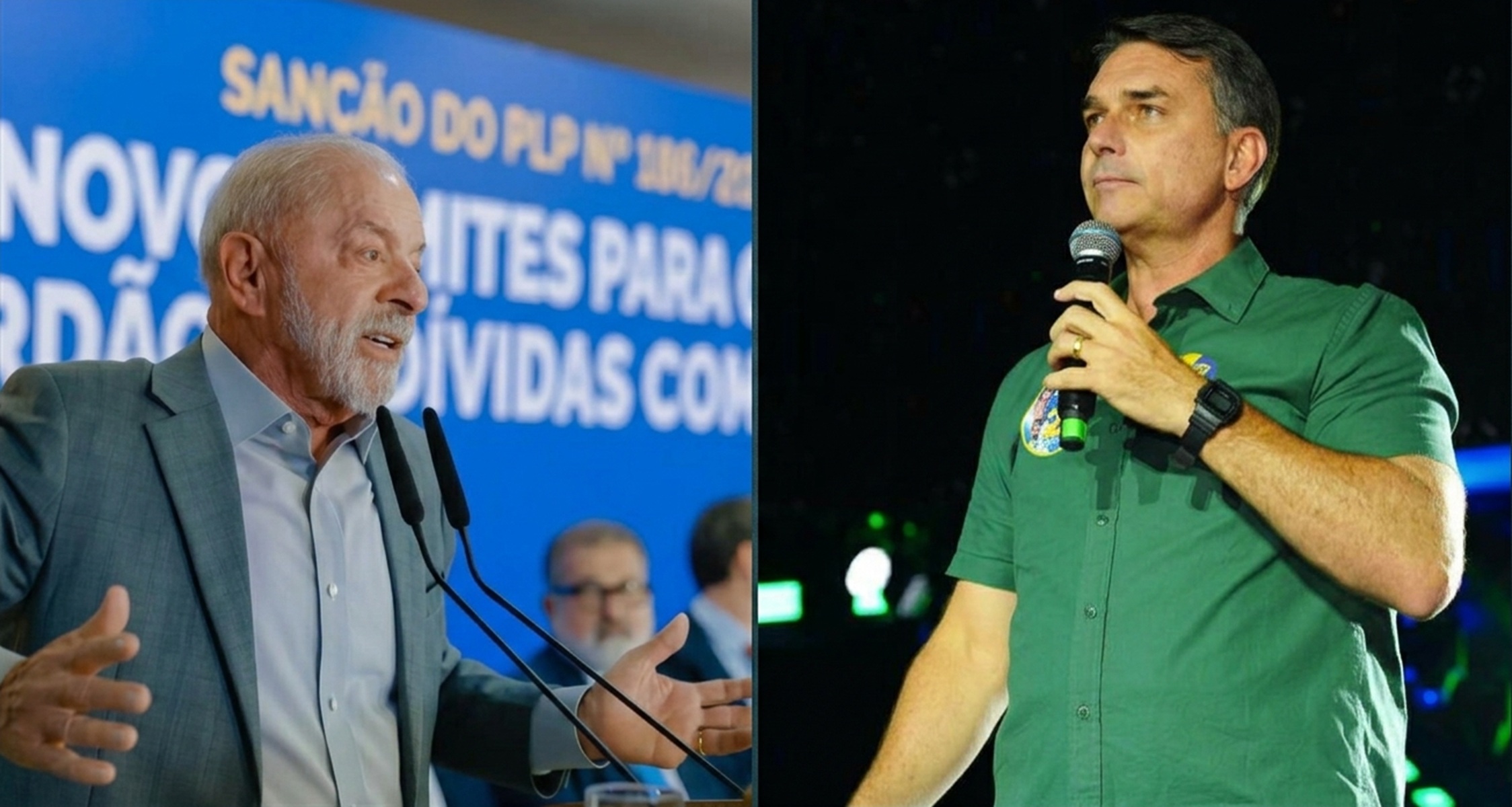 Pesquisa Indexa reforça estabilidade entre Flávio e Lula