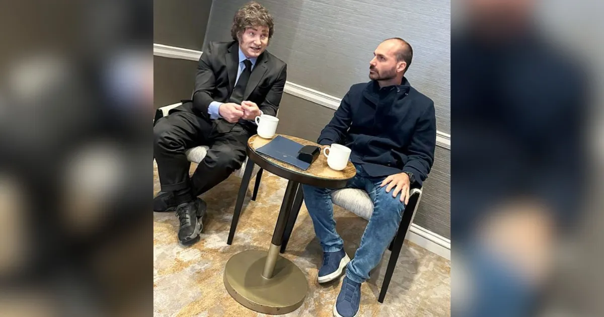 Milei deve se encontrar com Eduardo Bolsonaro nos EUA nesta semana | Blogs