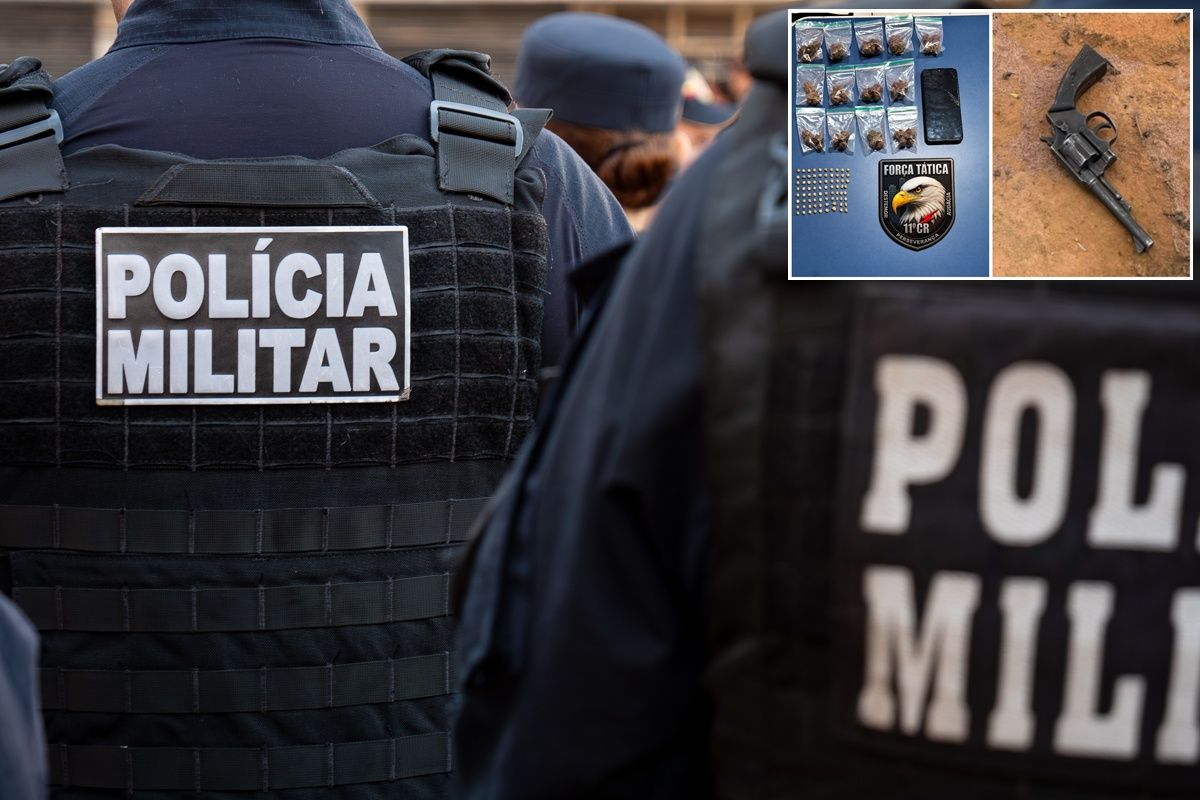 Suspeito de tráfico reage à abordagem, atira contra PM e morre