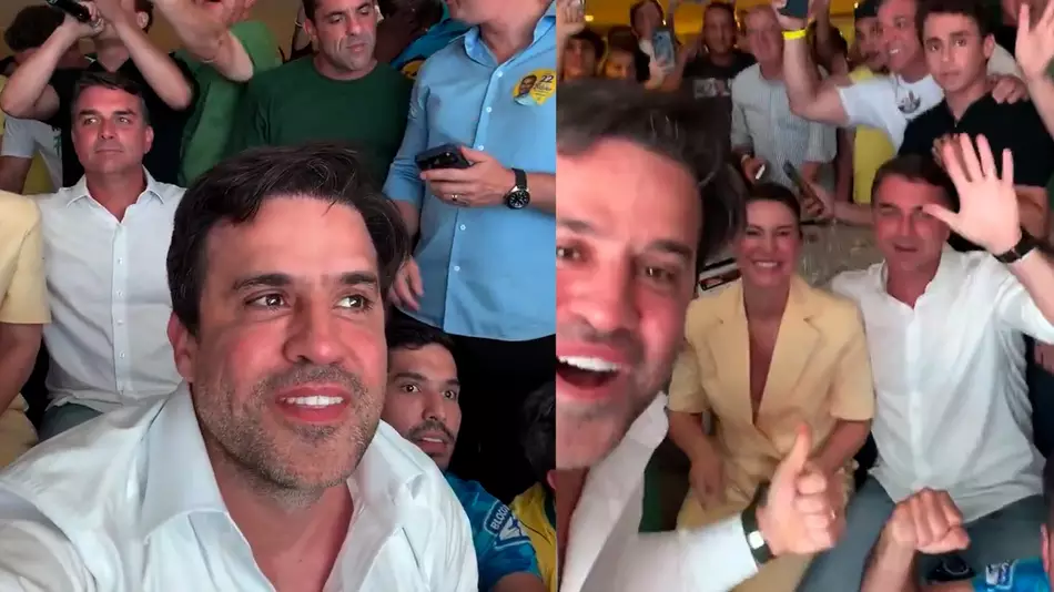 Antes de derrota de Flávio, Marçal e Eduardo Bolsonaro postaram festa com virada sobre Lula