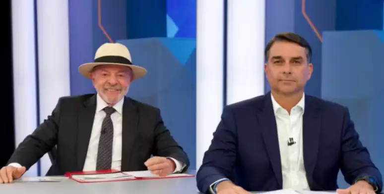 Luiz Inácio Lula da Silva (PT) e Flávio Bolsonaro (PT)