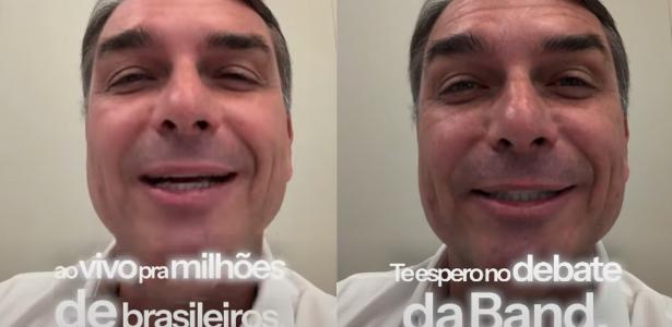 Depois de Lula, Flávio volta atrás e confirma ida a debate da Band