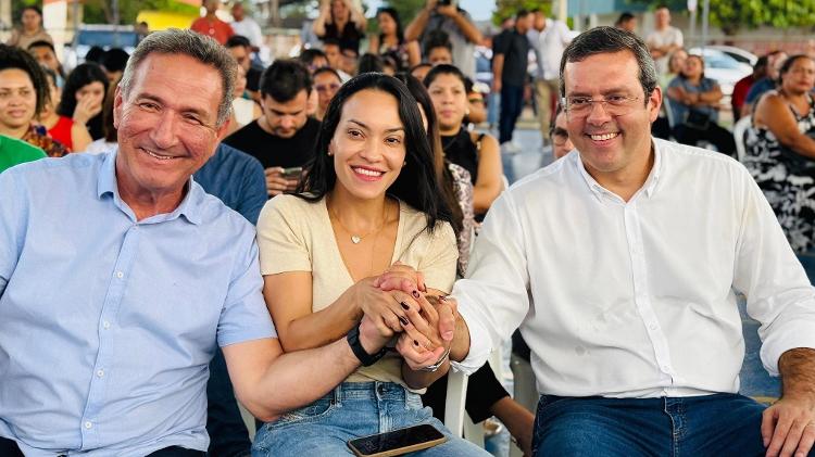 Lucas Barreto, Rayssa Furlan e Dr. Furlan