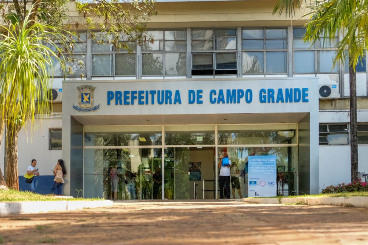 Sede da Prefeitura de Campo Grande. (Foto: Divulgação/PMCG)